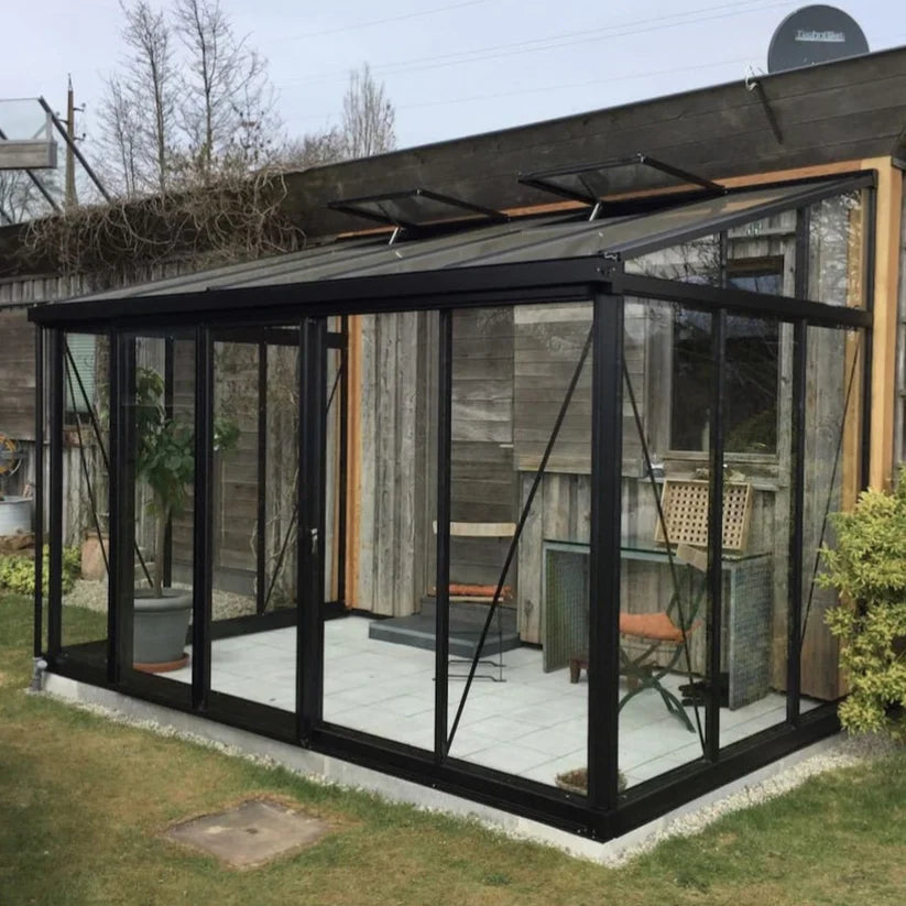 Scandiglas Lean-To Greenhouse