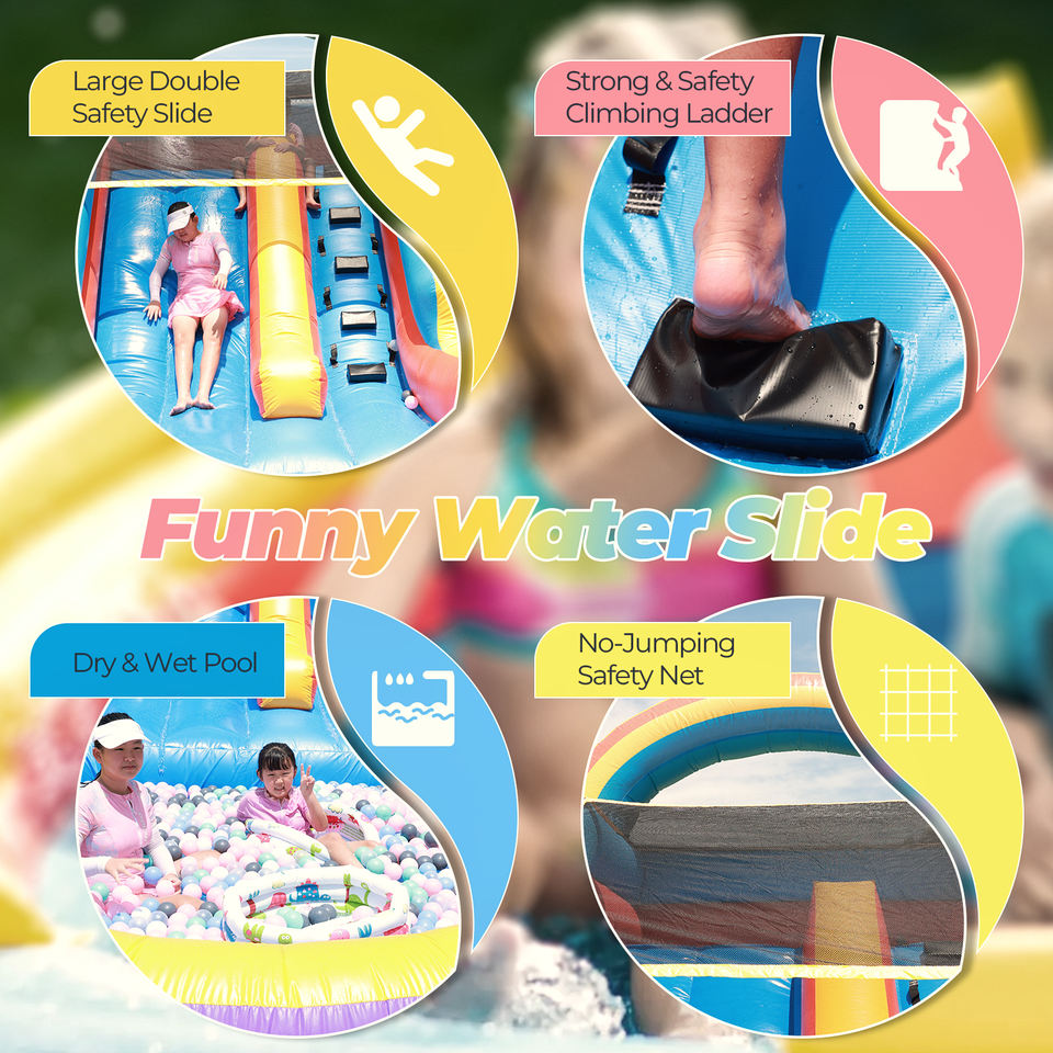 AquaRush Water Slide