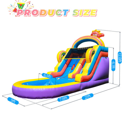 AquaRush Water Slide