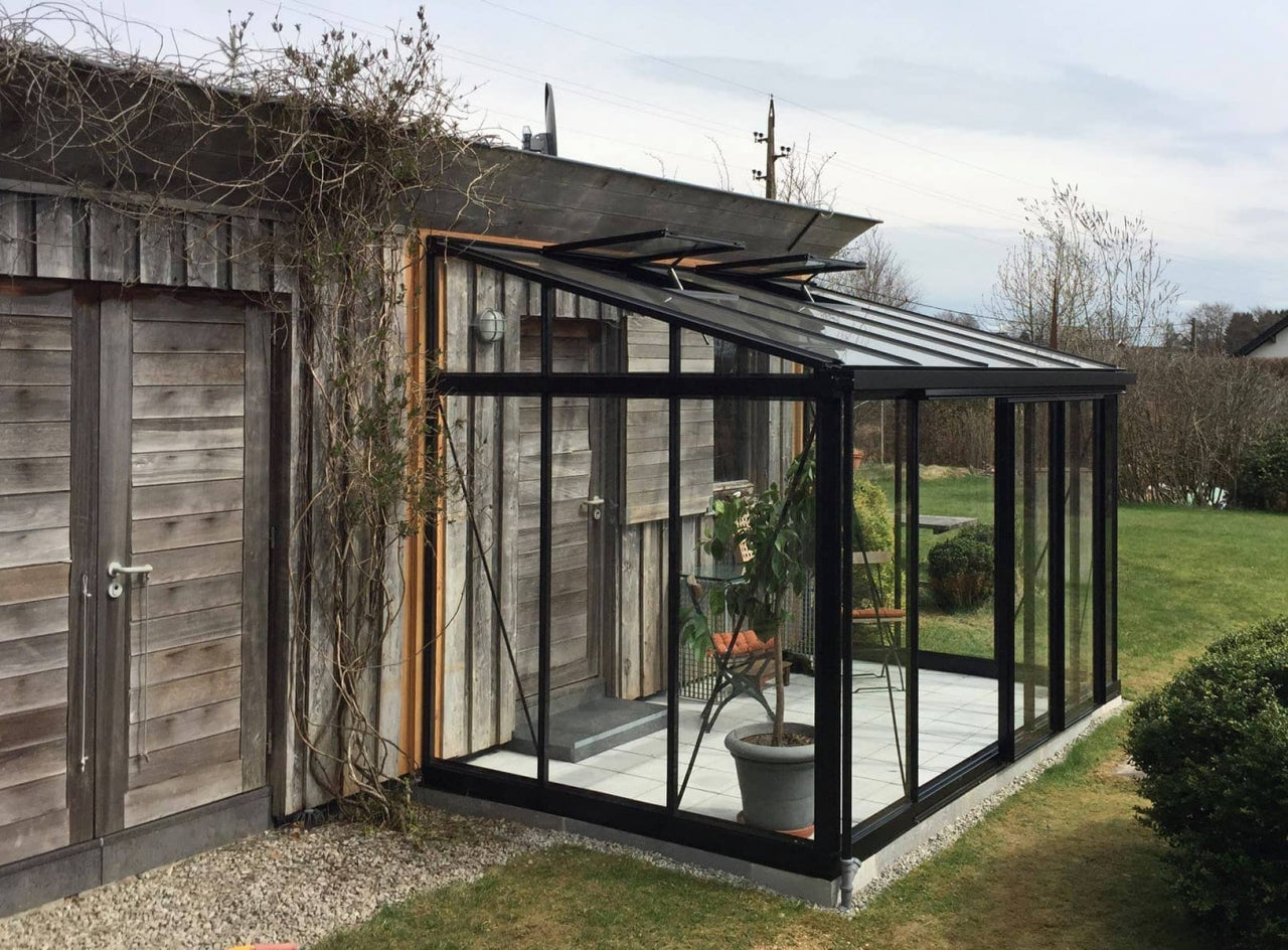 Scandiglas Lean-To Greenhouse