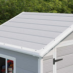 6x4 Plastic Storage Shed with Floor