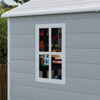 6x4 Plastic Storage Shed with Floor