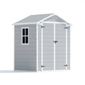 6x4 Plastic Storage Shed with Floor
