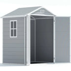 6x4 Plastic Storage Shed with Floor
