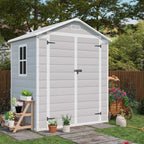 6x4 Plastic Storage Shed with Floor
