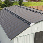 10x12 Barn Style Metal Shed with Gambrel Roof